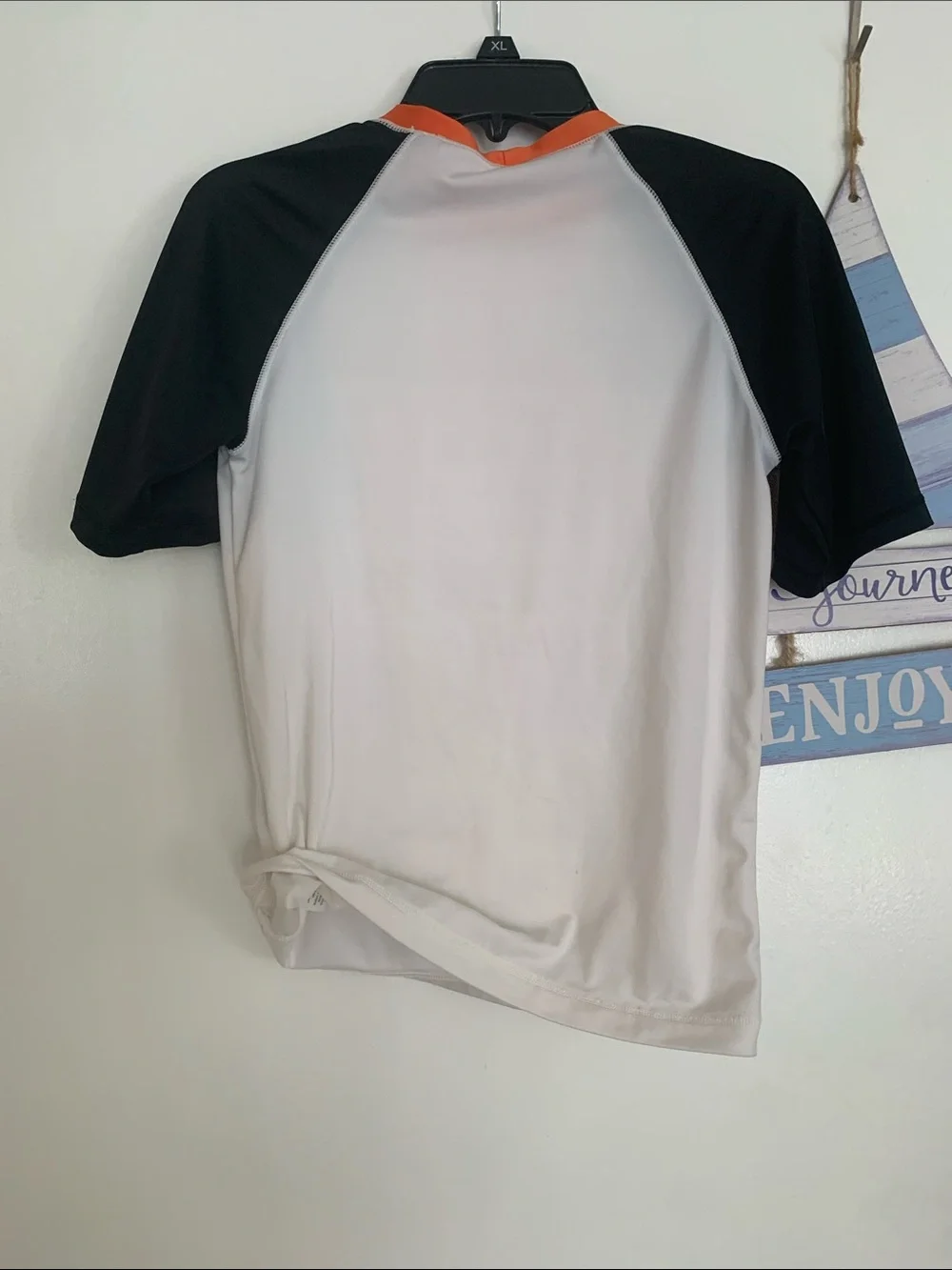 Gymboree White Girls' Top with Orange Logo